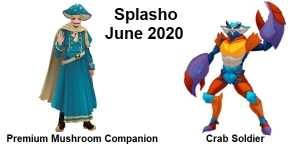 Premium Mushroom Companion and Crab Soldier